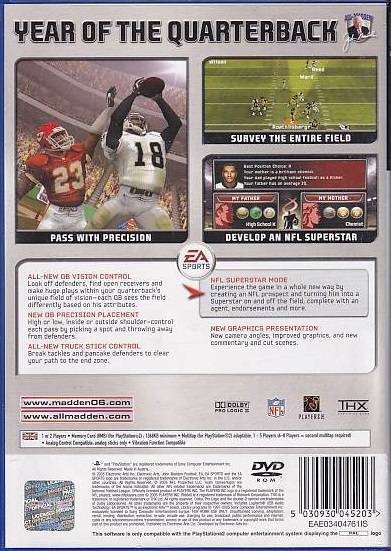 Madden NFL 06 - PS2 (B Grade) (Genbrug)